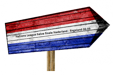 Halve finale Nations League Nederland – Engeland
