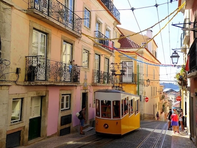 Tram_Lisbon_Number 1 Football Travel