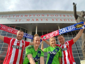 Voetbalreis Southampton in het St. Mary's Stadium - Number 1 Voetbalreizen