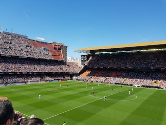 Bezoek het Estadio Mestalla tijdens jouw voetbalreis naar Valencia CF