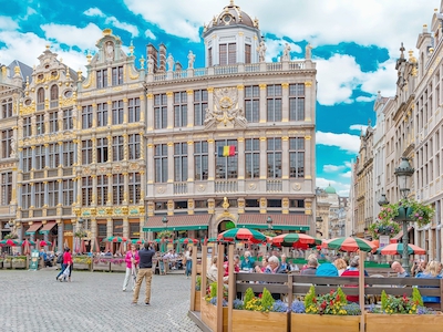 The Grote Markt in Brussels - Number 1 Football Travel