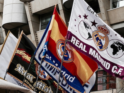 Real Madrid_Champions League_vlaggen_Number 1 Voetbalreizen