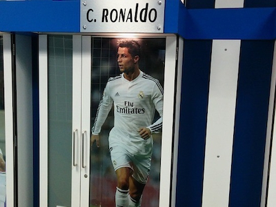 Cristiano Ronaldo_Real Madrid_Number 1 Football Travel