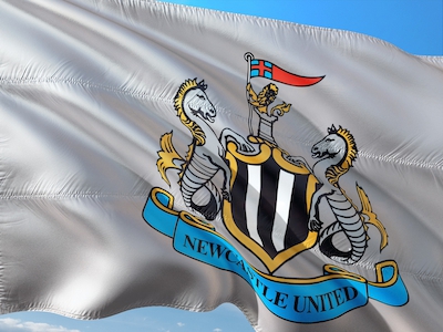 Newcastle United_vlag_Number 1 Voetbalreizen