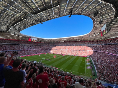 Bayern München in de Allianz Arena