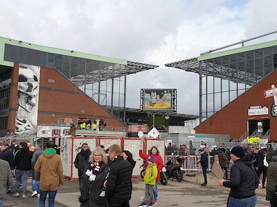 Stadium of Sankt Pauli