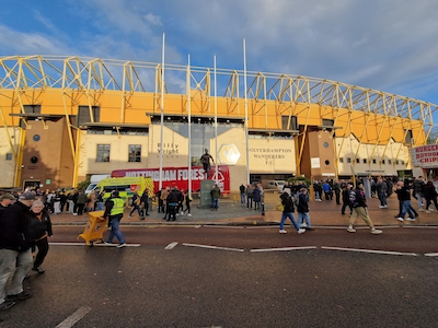 The Wolves at the Molineux Stadium