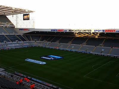 Het St. James' Park van Newcastle United