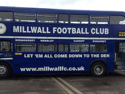 The Den, het unieke stadion van Millwall