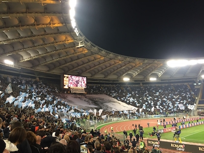 Lazio Roma at the Stadio Olimpico