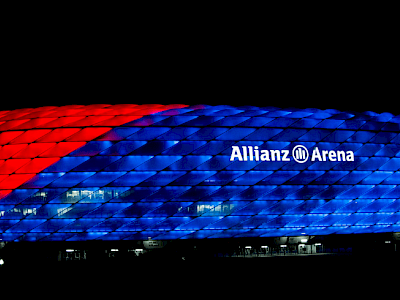 Allianz Arena im DFL-Supercup