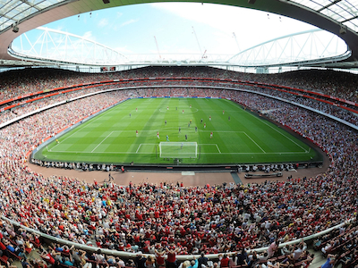 Das Emirates-Stadion von Arsenal