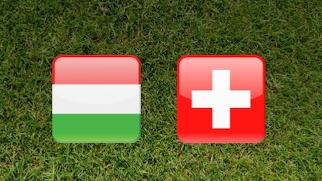 Hongarije - Zwitserland